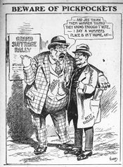 woman suffrage political cartoon