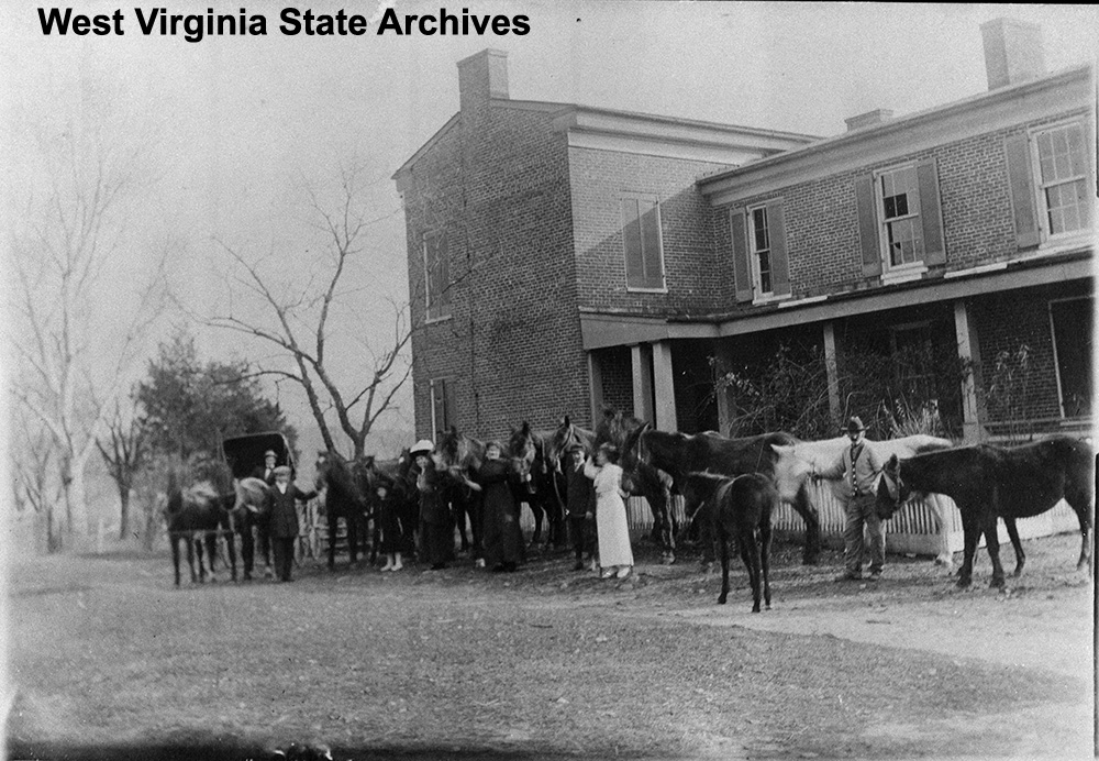 Farmhouse, Reymann Memorial Farm (West Virginia University experimental farm), ca. 1917. Ben Frye Collection, West Virginia State Archives (086902)