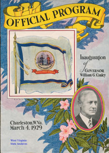 inaugural program cover