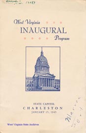 inaugural program cover