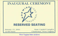 inaugural ticket