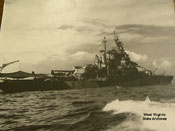 USS West Virginia photo