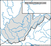 WV rivers and lakes