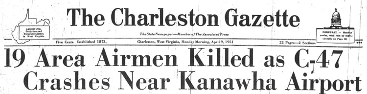Charleston Gazette Headline