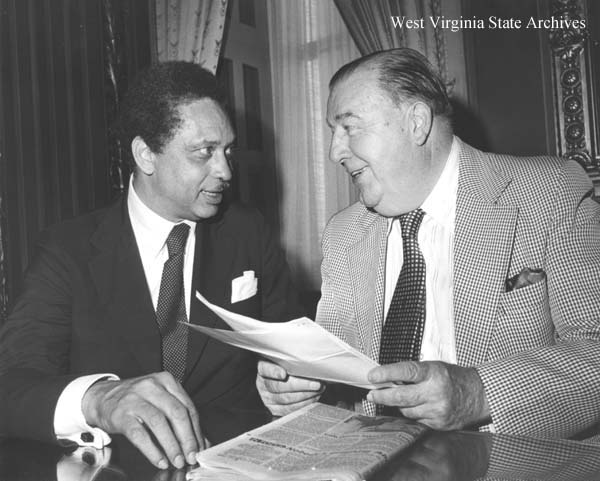 Dr. Leon Sullivan and Senator Jennings Randolph, June 23,
1976