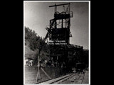 Manway tipple, looking east, at mine Number 261. This picture is also found in the DeHaven Collection, Roll 1603 04.