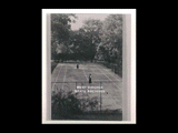 Two girls playing tennis on the tennis court at Mount de Chantal Visitation Academy in Wheeling. Note: Used in 1951 yearbook.
