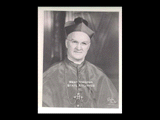 Bust view of Archbishop John J. Swint (Bishop of Wheeling, 1922-1962) at Wheeling.