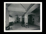 Interior view of Ohio Valley Hospital showing the main lobby with chairs and paintings.