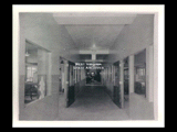 Interior view of Ohio Valley Hospital showing the corridor in the Pediatric Division.