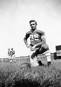 Sherald Brady as a football player