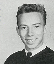 Major Dalton in the <i>Mohigan</i>, 1964 Morgantown High School yearbook