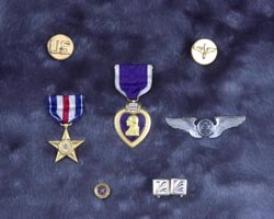 Medals
awarded posthumously to Harlan
G. Davis