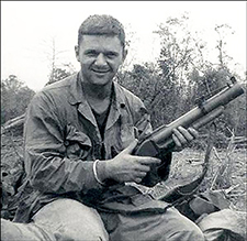 Danny Dodd in Vietnam. Courtesy Vietnam Veterans Memorial Fund