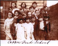 Students at Copper Fork School
