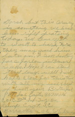 Letter of Joe Easter