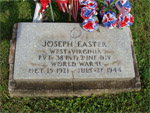 Easter grave marker