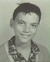 Roger Dale Griffith during his school years. Courtesy Vietnam Veterans Memorial Fund