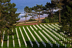 Normandy American Cemetery. Courtesy American Battle Monuments Commission