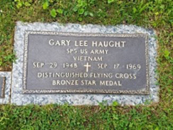 Gary's military marker