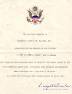 Citation from Eisenhower