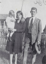 Herbert and Agnes Hyre with son Jack