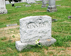 Kennedy family headstone in Greenlawn Cemetery, Harrison County. Photos courtesy Cynthia Mullens