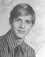 Larry's Wahama High School yearbook photo. Courtesy West Virginia State Archives