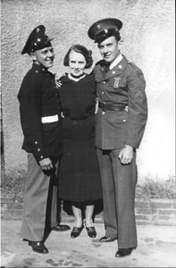 Jimmy Mayenschein, mother Hazel, and brother Edwin