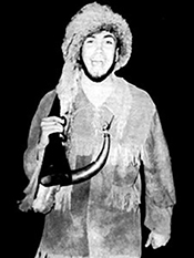Bill was the West Virginia University's Mountaineer Mascot 1960-1961. Courtesy VVMF