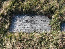 Military grave marker