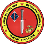 Insignia for 3rd Battalion, 7th Marine Regiment (3/7)