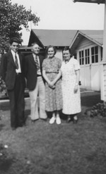 William Henry Pennington Jr. with father and sisters