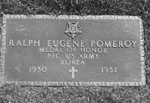 Ralph Eugene Pomeroy grave marker