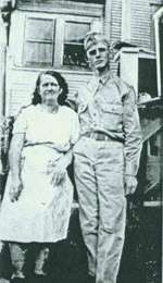 Charles Spainhour and mother