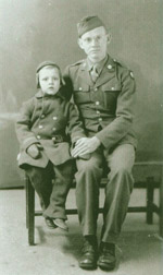 Charles Spainhour with nephew
