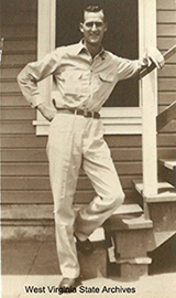 Lee Edward Waugh in uniform