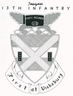 Insignia of the 13th Infantry