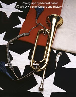 Flag and Bugle photo by Michael Keller
