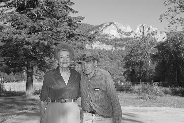 Carl and Shirley Yokum, owners of Yokum’s Vacationland at Seneca Rocks.
