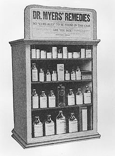 Myers Remedies cabinet