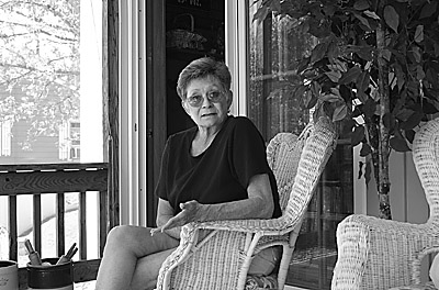 Sue Dingess at home