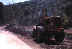 Road Construction after the flood