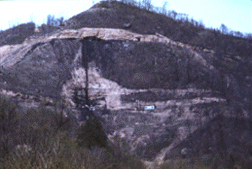 Strip Mining Site on Buffalo Creek