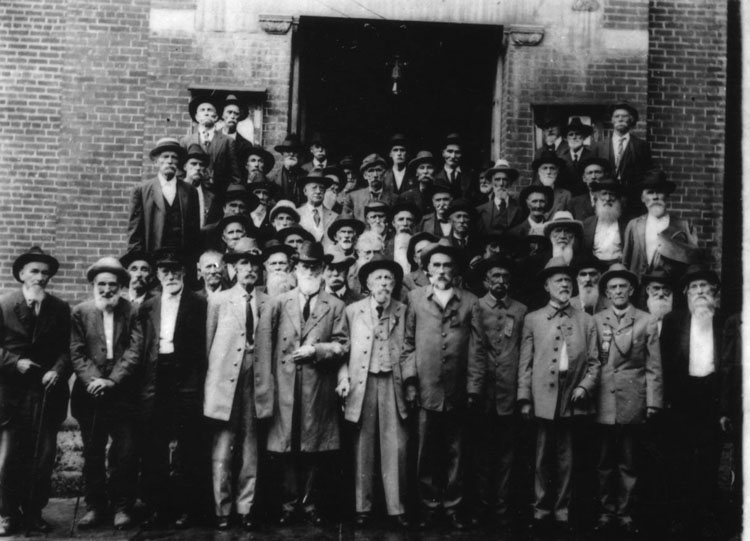 West Virginia Confederate Veterans at reunion in Beckley, September 1918