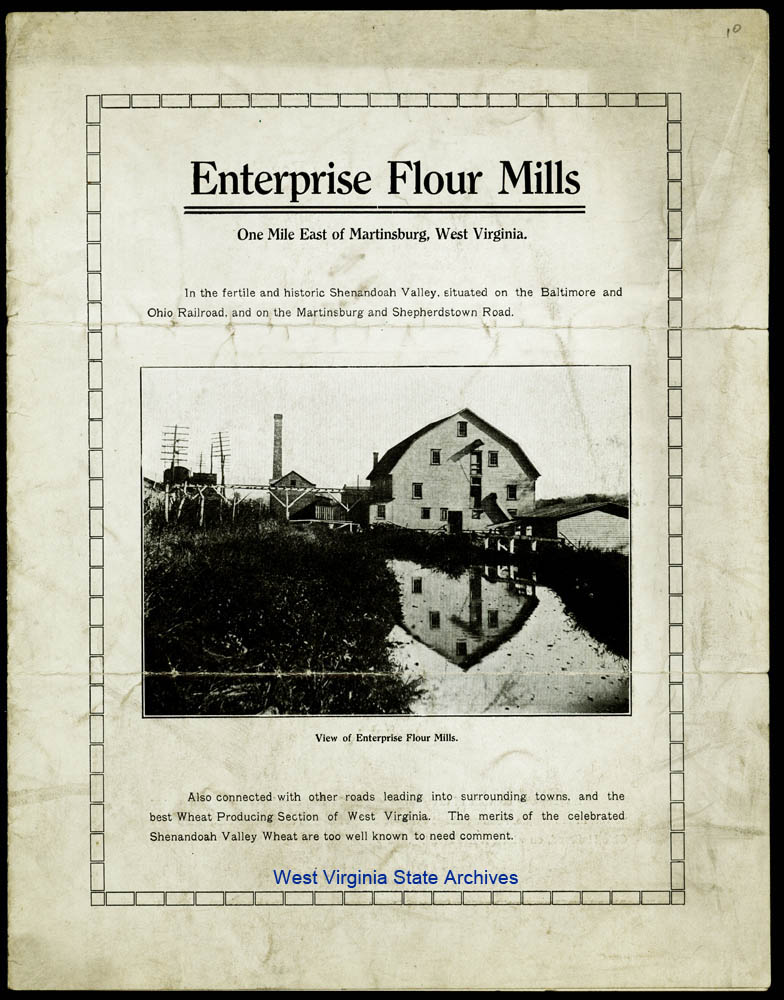 Sales brochure for Enterprise Flour Mills, undated (Sc82-27)