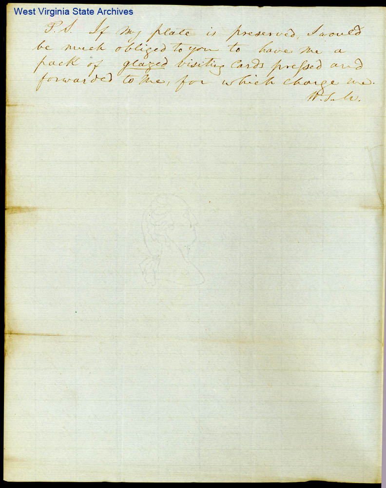 Missive from William S. Morgan to Charles C. Morgan