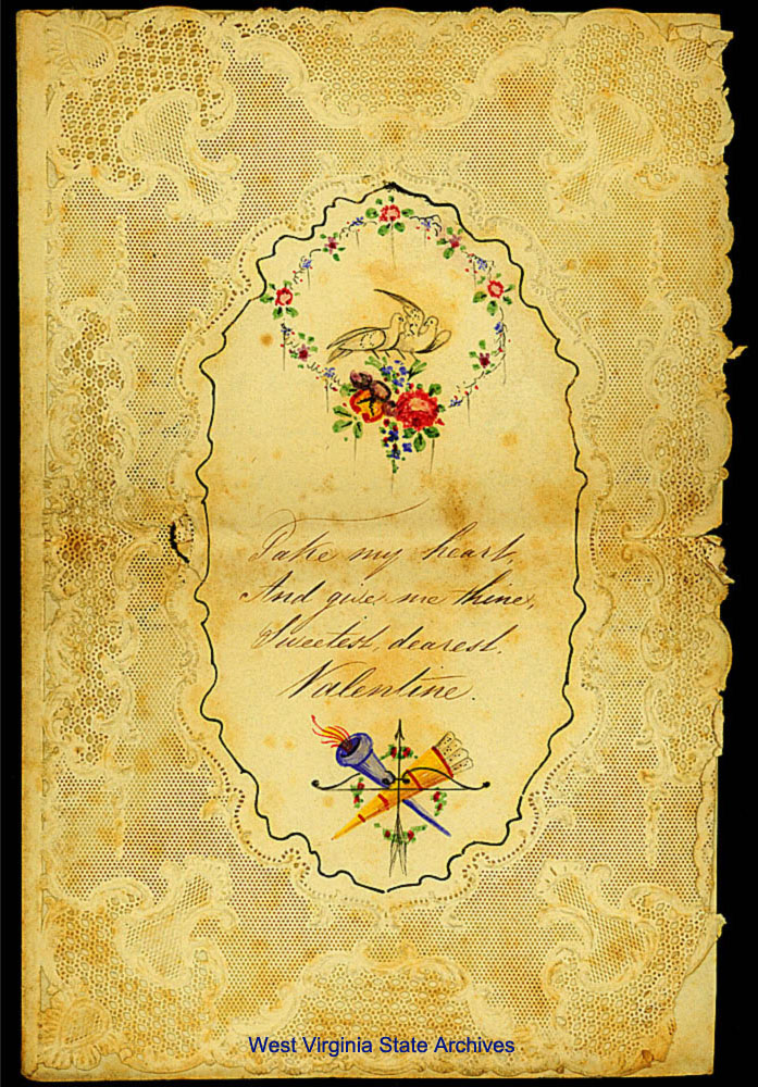 Early Valentine card, undated. (Ms2015-059