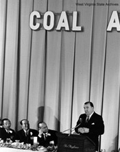 Randolph speaking at National Coal Association