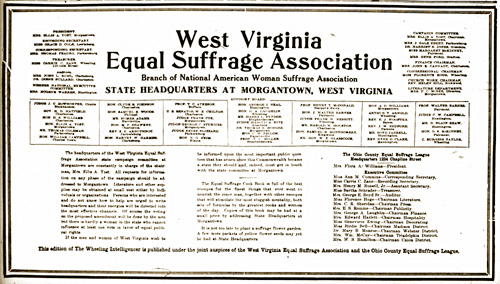 West Virginia Equal Suffrage Association